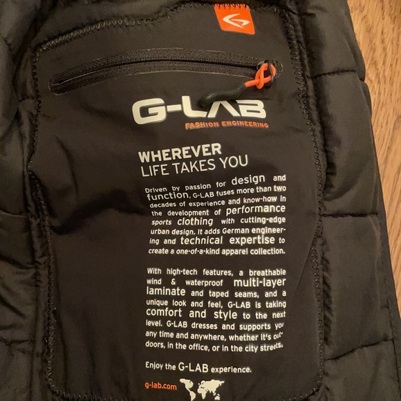 G-Star double breasted jacket.  Super warm.  Very style forward. - Picture 3 of 3